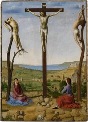 Crucifixion avec Sainte Marie et Saint Jean l